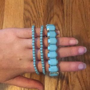 Sky Blue Bracelet Set!